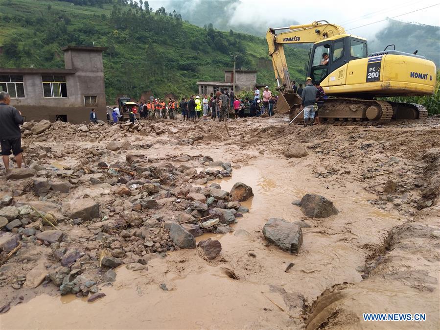 Sichuan landslide August 8, 2017