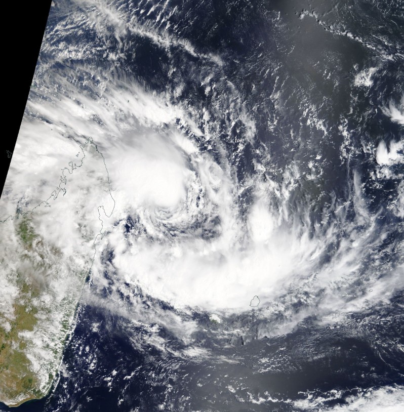 Tropical Depression 03S (AVA) January 3, 2017 - Terra