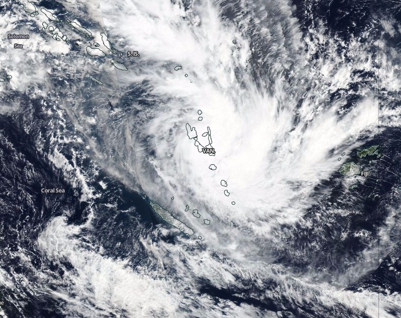 Tropical Cyclone 16P (Cook) on April 8, 2017