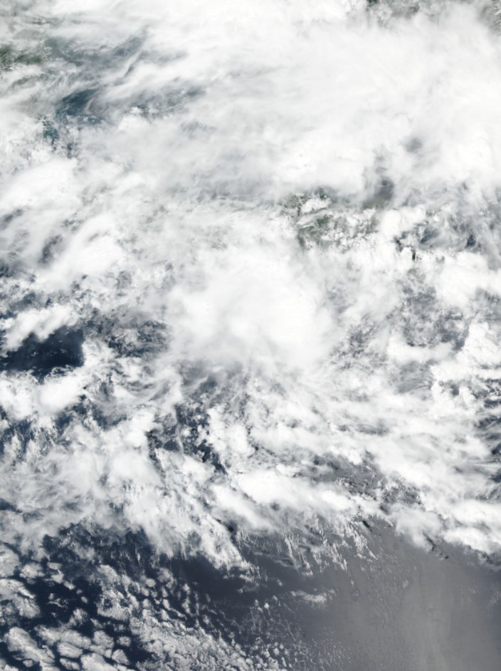 Tropical Cyclone Cempaka NASA MODIS