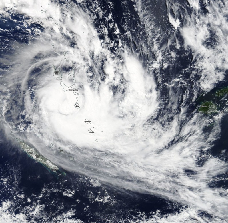 Tropical Cyclone Cook April 9, 2017