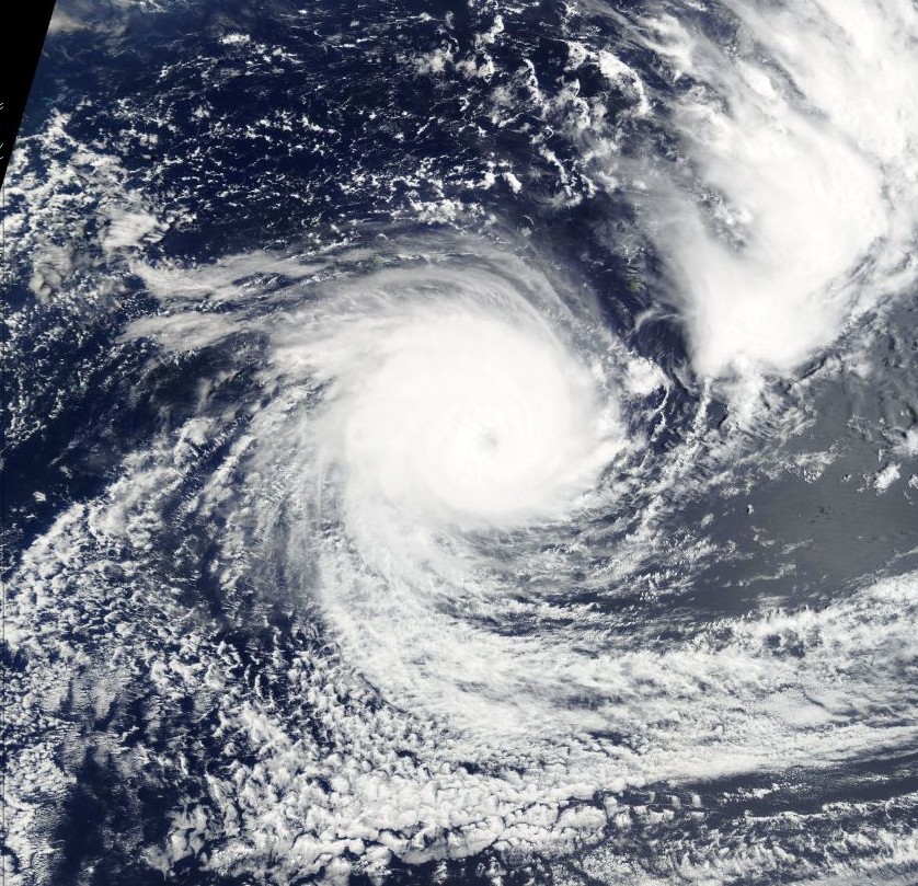 Tropical Cyclone Gita over Tonga on February 12, 2018