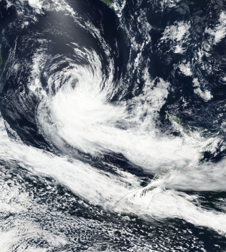 Tropical Cyclone Gita on February 19, 2018