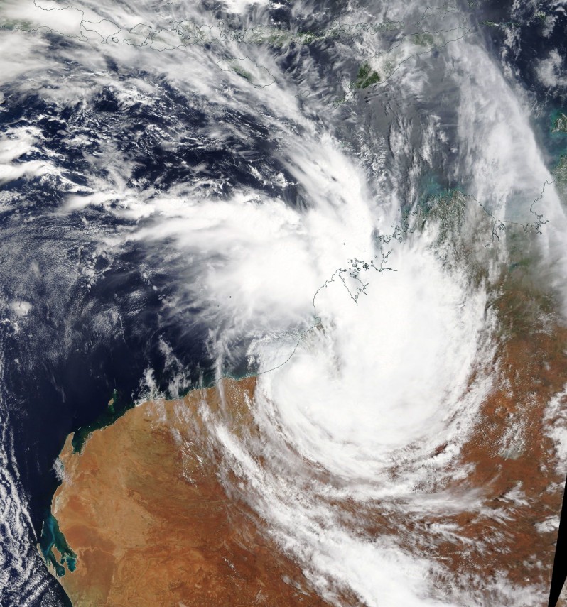 Tropical Cyclone Hilda December 27, 2017