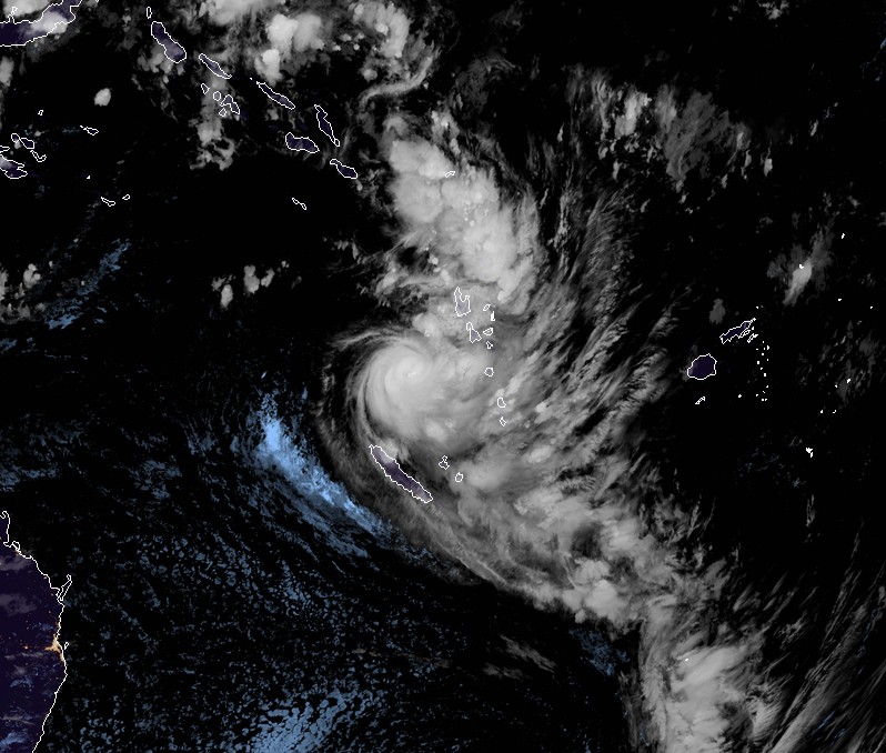 Tropical Cyclone Hola at 10:50 UTC, March 8, 2018