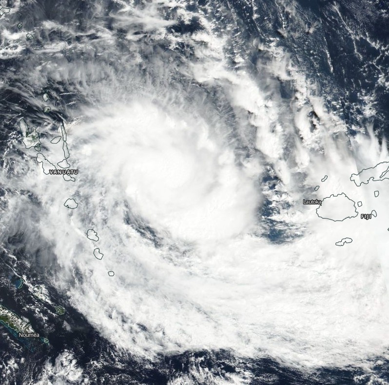 Tropical Cyclone Keni on April 9, 2018