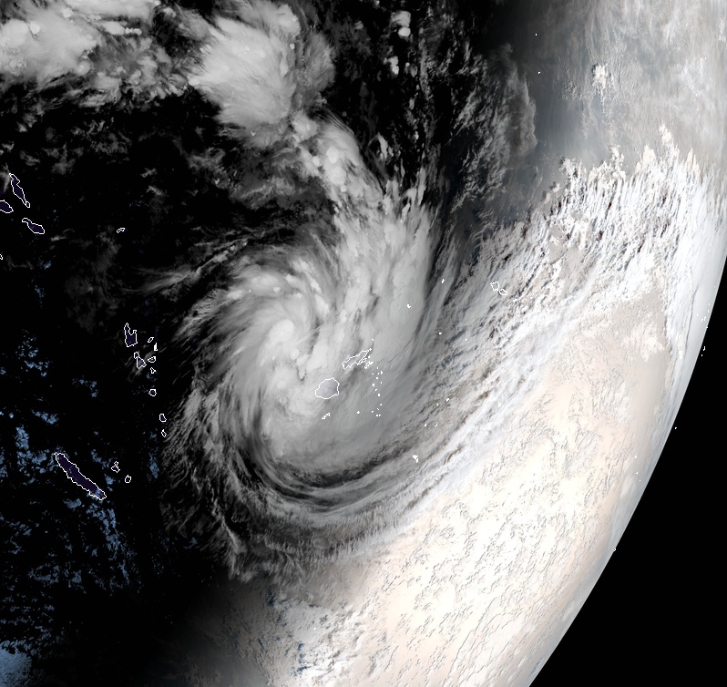 Tropical Cyclone Sarai December 26, 2019