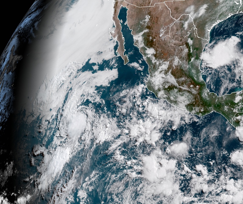 Tropical Storm Daniel at 15:00 UTC on June 24, 2018