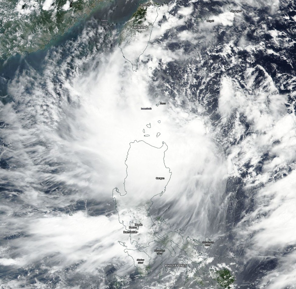 Tropical Storm Hato on August 21, 2017 - Suomi NPP