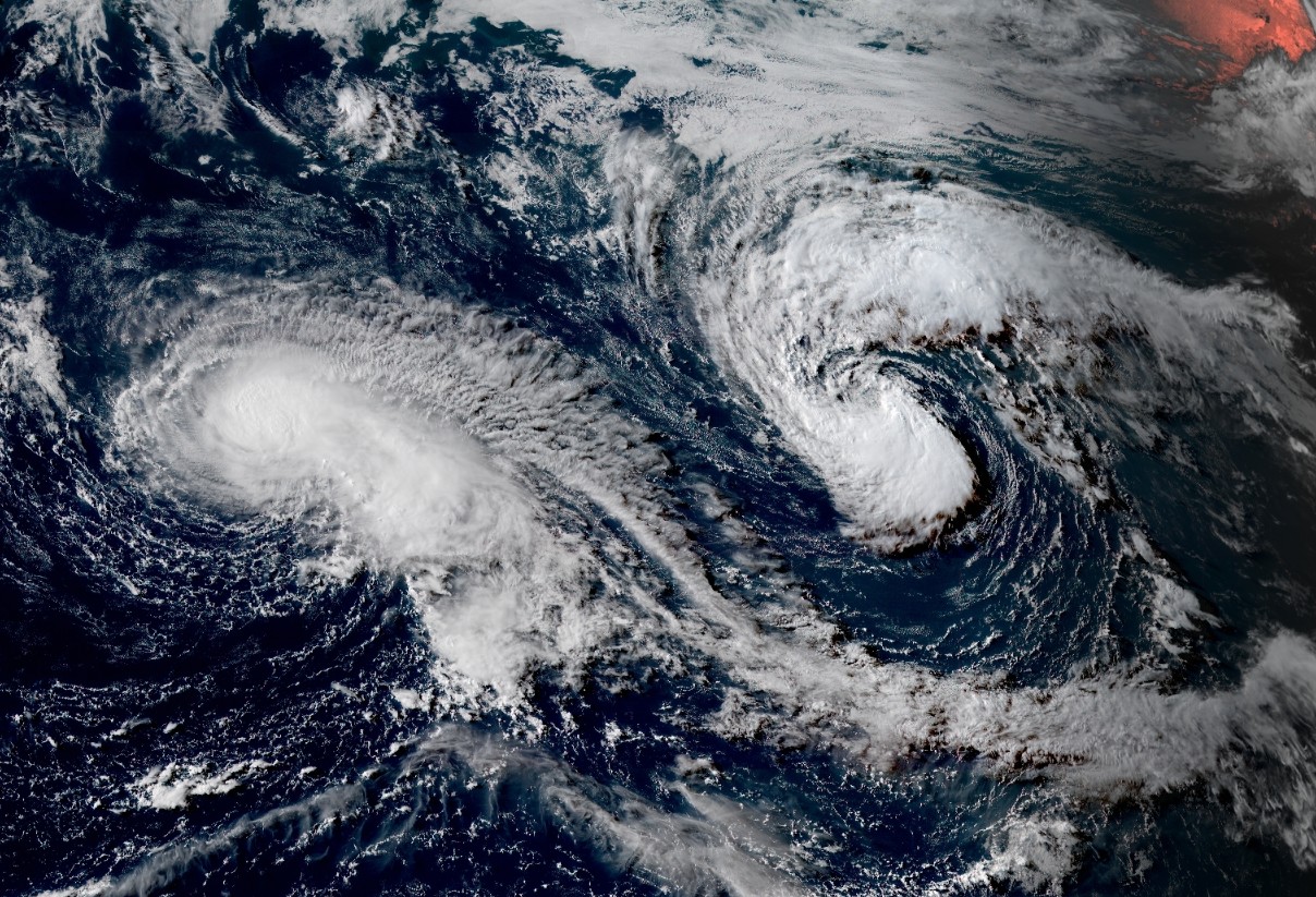 Tropical Cyclone Kulap and Typhoon Noru on July 24, 2017