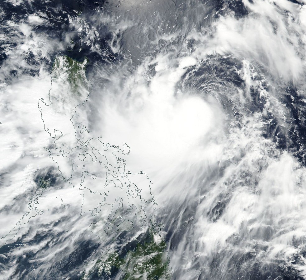 Tropical Storm Nesat satellite image on July 26, 2017