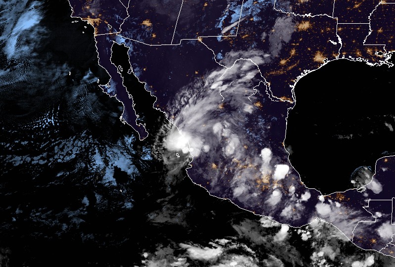 Tropical Storm Pilar at 05:00 UTC on September 25, 2017
