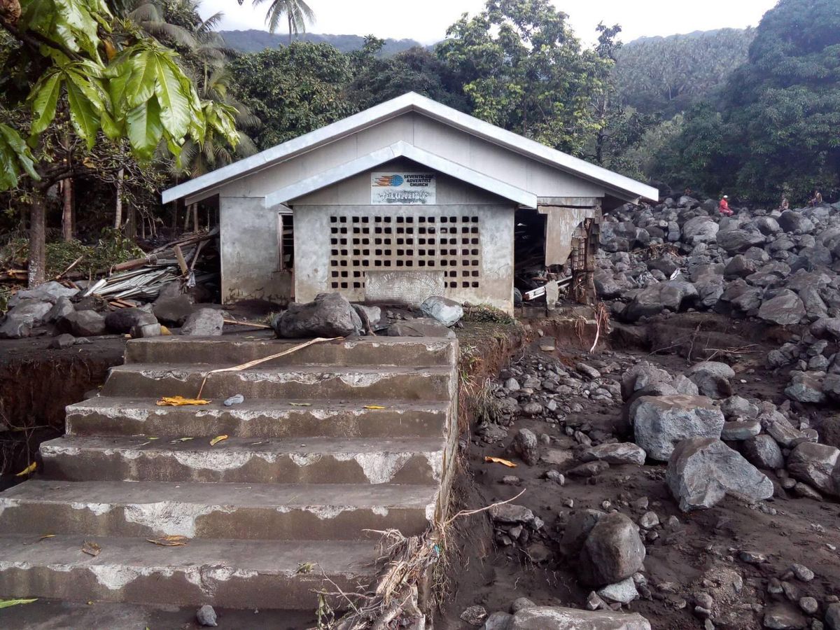 Vanuatu flash flood aftermath